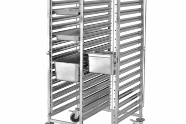 Panniriiul 30xGN1/1 alused Roostevaba teras 550x740x1705mm Kihtide vahe 80mm | Adexa RTD1115