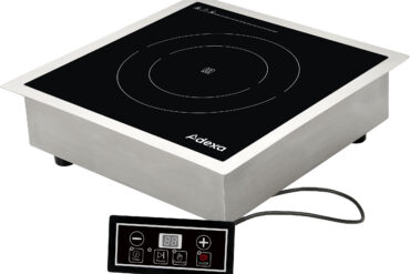 Induktsioonpliit sisseehitatud ja eraldiseisev 350x350x110mm 3.5kW | Adexa C01D