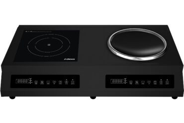 Kommertslik induktsioonpliit ja wok-kombo 2 x 3,5 kW | Adexa CA003