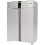 1400-liitrine kaubanduslik külmkapp roostevabast terasest püstkapp ühe uksega GN2/1 ventileeritud jahutus | Ndustrio CPG202UC