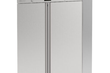 1400-liitrine kaubanduslik külmkapp roostevabast terasest püstkapp ühe uksega GN2/1 ventileeritud jahutus | Ndustrio CPG202UC