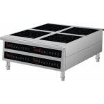 Kaubanduslik induktsioonpliit Lauapealne või põrandale paigaldatav 4 x 3,5 kW | Adexa CX140A