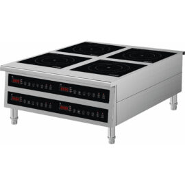 Kaubanduslik induktsioonpliit Lauapealne või põrandale paigaldatav 4 x 3,5 kW | Adexa CX140A