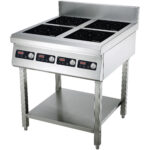 Kaubanduslik induktsioonpliit, põrandal seisev, 4 x 3,5kW | Adexa CX140D