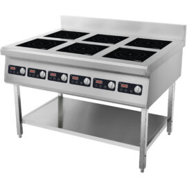 Kommertsiaalne induktsioonpliit, põrandale paigaldatav, 6 x 3,5kW | Adexa CX160A