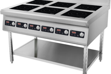 Kommertsiaalne induktsioonpliit, põrandale paigaldatav, 6 x 3,5kW | Adexa CX160A