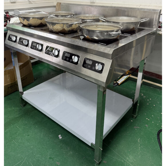 Kommertsiaalne induktsioonpliit, põrandale paigaldatav, 6 x 3,5kW | Adexa CX160A - Image 2