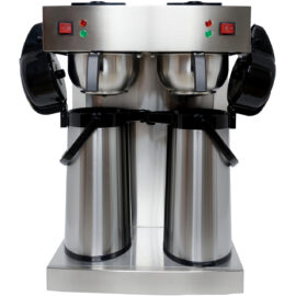 Kaubanduslik kahe filtriga kohvimasin Käsitsi täidetav 2x2,2 liitrine termoskann | Adexa DRP386