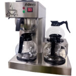 Kaubanduslik filtrikohvimasin käsitsi täitmisega, 3 kuumutusplaati | Adexa RBT386