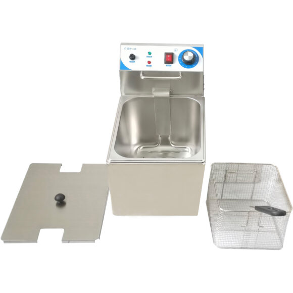 Kaubanduslik süvafritüür 8 liitrit 2,5kW lauapealne | Adexa WH101A - Image 2