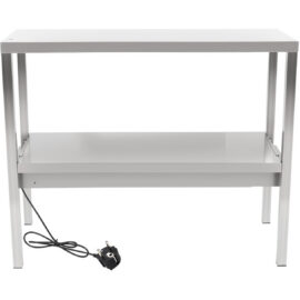 Väljastustasapind 2 taset Roostevaba teras 1200x335x700mm | Adexa WHESP1203470