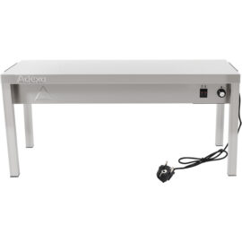 Väljastustasapind 1 tasand roostevaba teras 1500x335x350mm | Adexa WHESP1503435