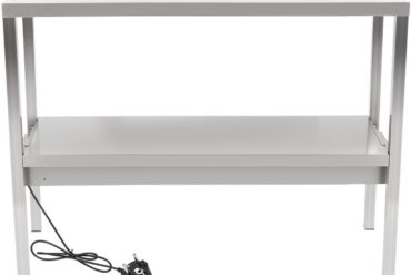 Väljastustasapind 2 tasandiga roostevaba teras 1500x335x700mm | Adexa WHESP1503470