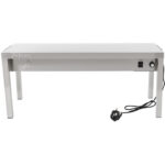 Kaubanduslik köögigalerii 1 tasand roostevaba teras 1800x335x350mm | Adexa WHESP1803435