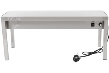 Kaubanduslik köögigalerii 1 tasand roostevaba teras 1800x335x350mm | Adexa WHESP1803435