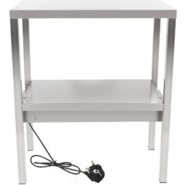 Väljastustasapind 2 tasandit roostevaba teras 600x335x700mm | Adexa WHESP603470