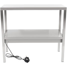 Väljastustasapind, 2 tasandit, roostevaba teras, 900x335x700mm | Adexa WHESP903470