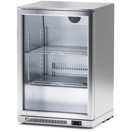 Baarikülmik 1 hingedega uks 128 liitrit Roostevaba teras | Adexa SSBC01P