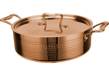 Vasardatud hautamispott kaanega Kolmekihiline ⌀260x85mm 4,5 liitrit Vask | Adexa C0311010C