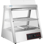 Soojendusega Vitriin 2 tasandit Avaneb tagant ja eest 700x655x740mm Letipealne | Adexa HW2X2