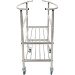 Roostevabast terasest segamiskausi käru koos kausi ja 2 riiuliga 514x350x838mm | Adexa MBXS001 - Image 6