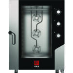 Professionaalne Kombiahi Elektriline 10 x GN1/1 & 600x400m Elektromehaanilised Juhtimisseadmed Otsene Aur | Tecnoeka MKF1016S