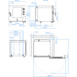 Professionaalne kombiahi Elektriline 6 x GN1/1 ja 600x400mm Elektromehaanilised juhtimisseadmed Otsene aur | Tecnoeka MKF616S - Image 2