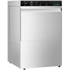 Kaubanduslik Nõudepesumasin 500 taldrikut/tund 500mm korv Drenaažipump Pesuvahendi pump Loputusvahendi pump 400V/3 faasi | Adexa WZ50DRDP3