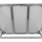 Kaubanduslik mobiilne töölaud ratastega, roostevaba teras, alumine riiul 1200x700x900mm | Adexa DWTC70120 - Image 5