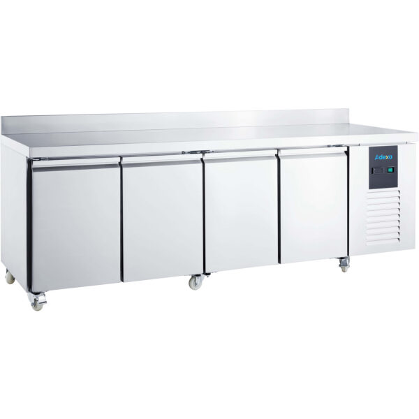 Kaubanduslik sügavkülmutuslett 4 ust GN1/1 tagumine tõke | Adexa DRGN4200BT