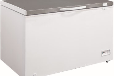 Sügavkülmik roostevabast terasest kaanega 345 liitrit | Adexa XF402JA