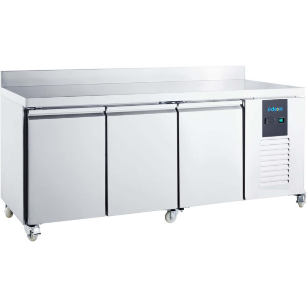 Kaubanduslik sügavkülmlett 3 ust GN1/1 tagumine tõke | Adexa DRGN3200BT