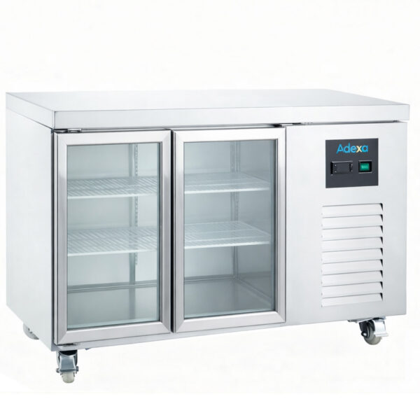 Kaubanduslik jahutatud lett 2 klaasustega GN1/1 | Adexa DRGN2100TNG