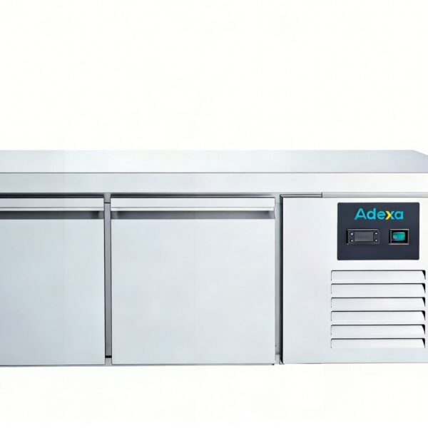 Kaubanduslik madal sügavkülm lett 2 sahtliga GN1/1 | Adexa DUGN2100BT2D