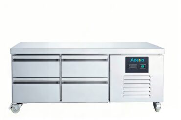 Kaubanduslik madal sügavkülmik 4 sahtliga | Adexa DUGN2140BT