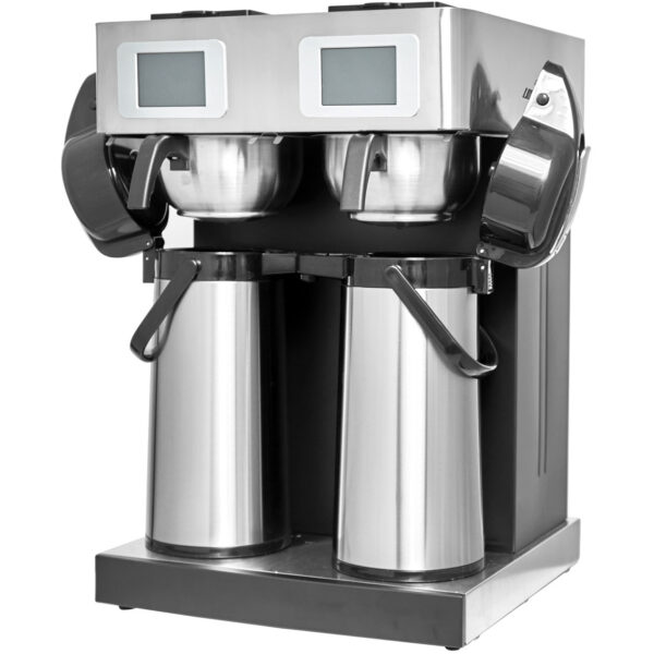 Kaubanduslik kahefiltriline kohvimasin käsitsi või automaatne täitmine 2 õhupotti | Adexa CBD02A3
