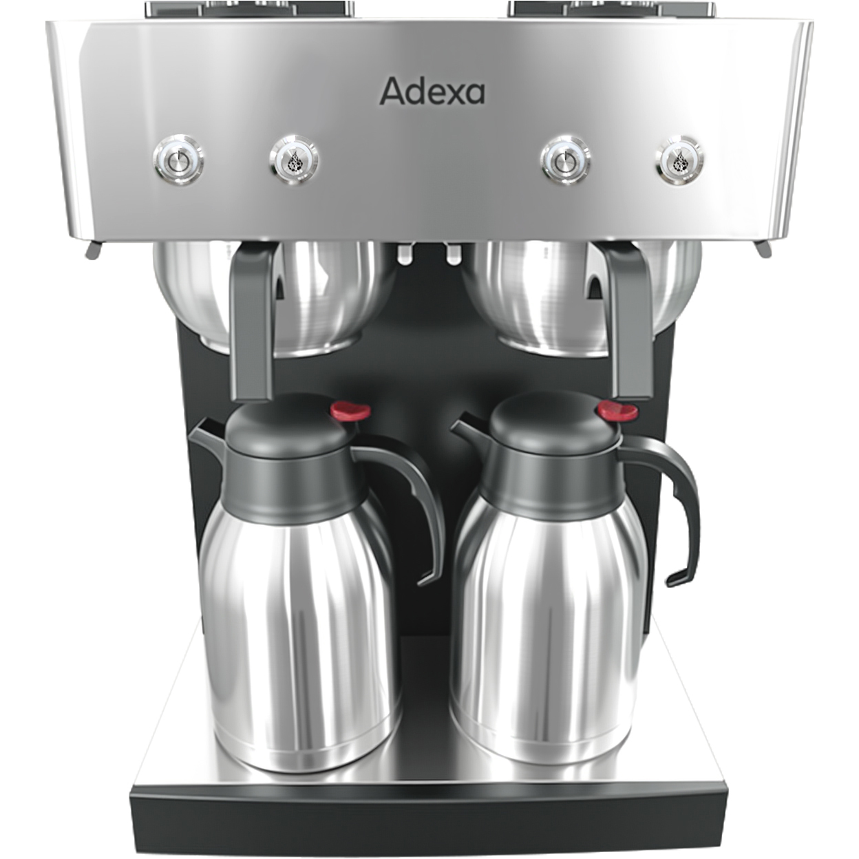 Kaubanduslik kaksikfiltriga kohvimasin käsitsi täidetav 2 vaakumpotti | Adexa CBD02B2 Kaubanduslik kaksikfiltriga kohvimasin käsitsi täidetav 2 vaakumpotti | Adexa CBD02B2 - Image 1