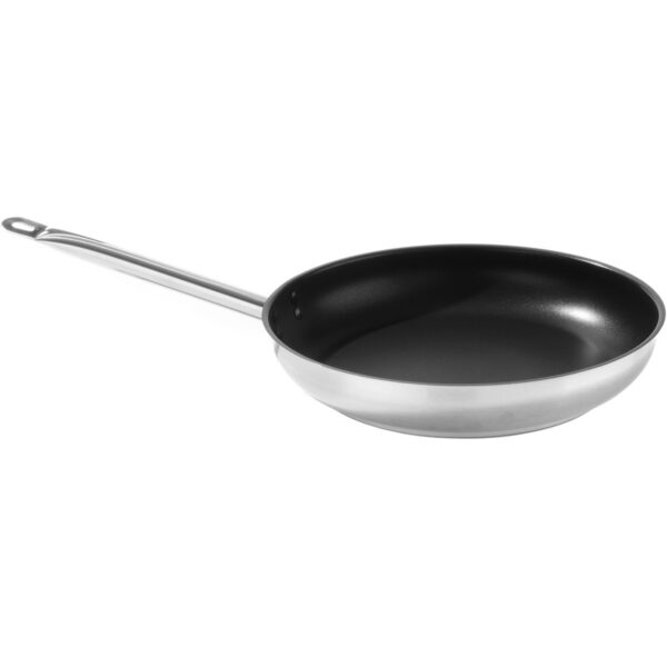 Professionaalne praepann roostevabast terasest Teflon mittetakkuv 11''/280mm | Adexa SE32805N