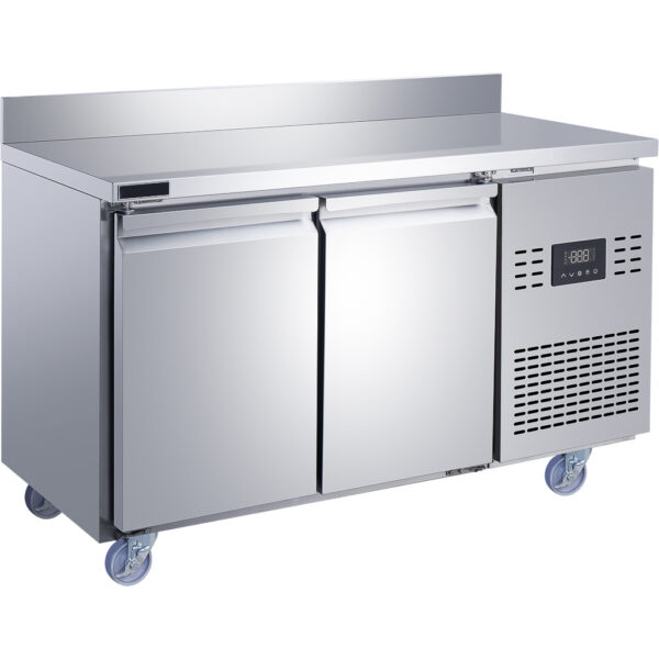 Kaubanduslik lettkülmik ülesseisuga 2 ust 1350x700x950mm | Adexa T147RBL2