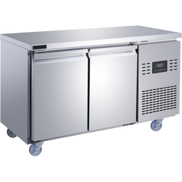 Kaubanduslik lauajääkamber 2 uksega 1350x700x850mm | Adexa T147FL2