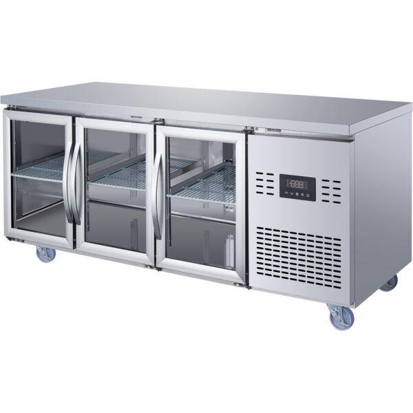 Kommertslik leti külmik 3 klaasuksuga 1795x700x850mm | Adexa T187RG