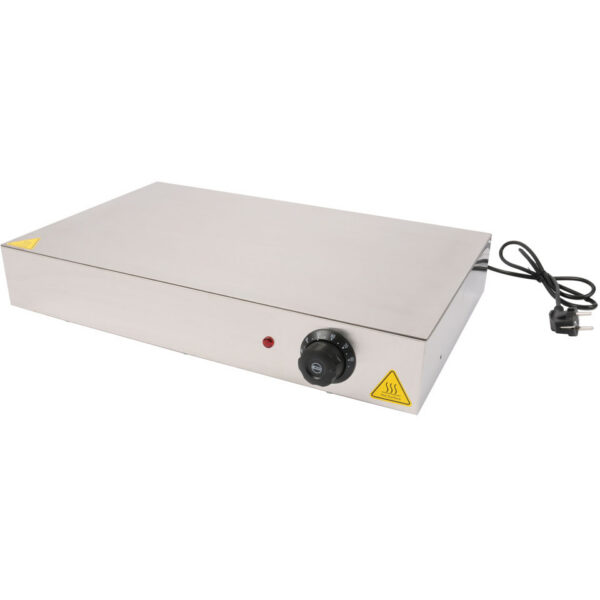 Kommertslik soojendusplaat roostevabast terasest GN1/1 530x325mm | Adexa TSWP53