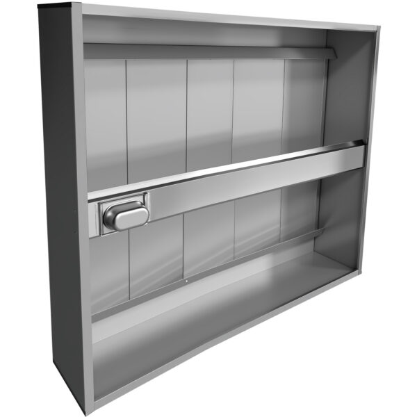 Kaubanduslik saarikupli väljatõmbeventilaator roostevabast terasest 2000x1300x350mm | Adexa CH20200S