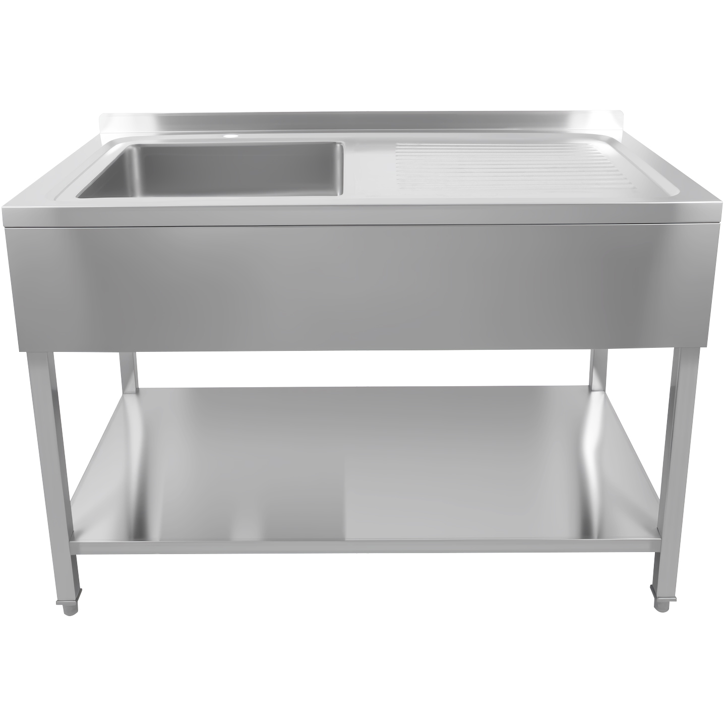 Kaubanduslik roostevabast terasest valam 1400x600x900mm 1 kauss vasakul Splashback | Adexa DSA60140L Kaubanduslik roostevabast terasest valam 1400x600x900mm 1 kauss vasakul Splashback | Adexa DSA60140L - Image 1