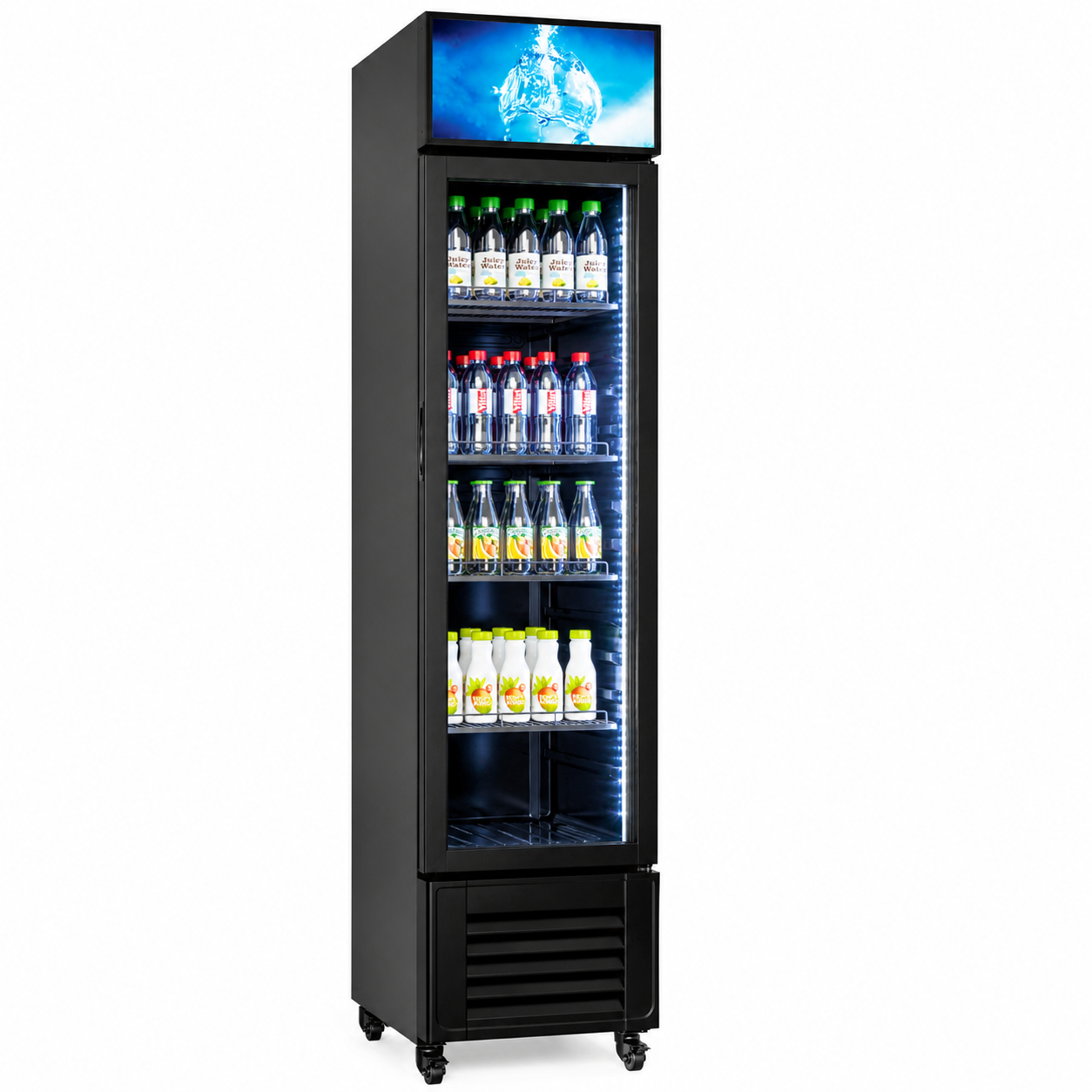 Ühe uksega pudelikülmik 213 l valgustatud ülaosaga | Adexa SC230FA Ühe uksega pudelikülmik 213 l valgustatud ülaosaga | Adexa SC230FA - Image 1