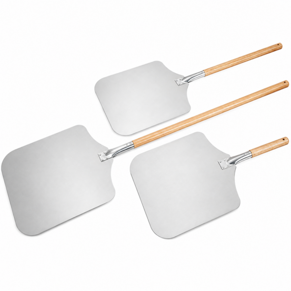 Pizzalabidas 12'' ruudukujuline Puust käepide Pikkus 132 cm | Adexa SPP13212W